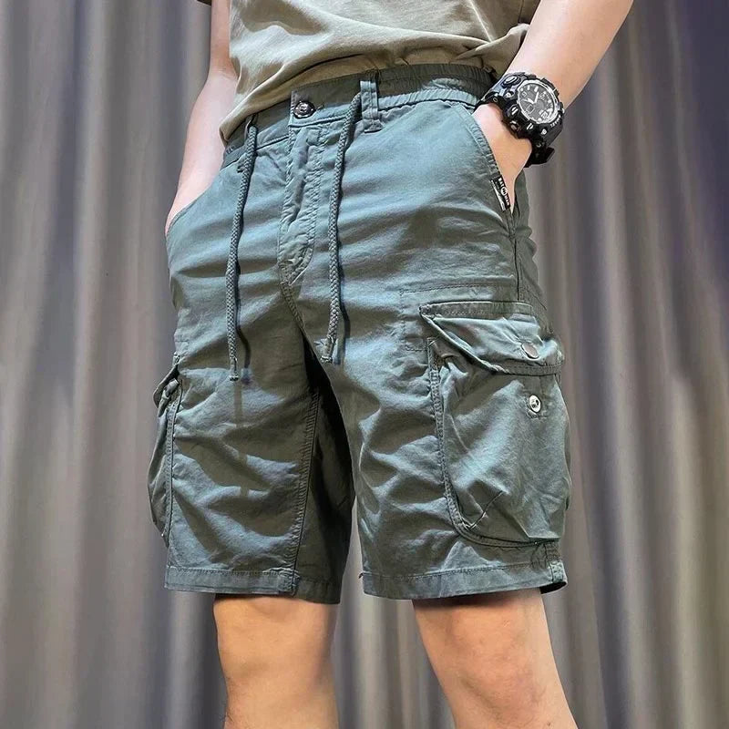 Adventure Ready: Portable Men’s Hiking Style Cargo Shorts 😍🔥