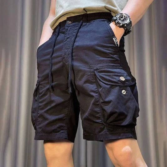Adventure Ready: Portable Men’s Hiking Style Cargo Shorts 😍🔥