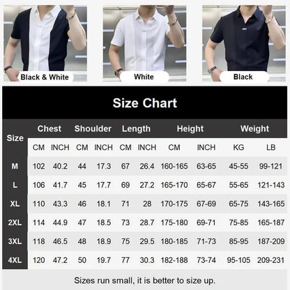 Men's Premium Patchwork Business Casual Patchwork Shirt😎🔥