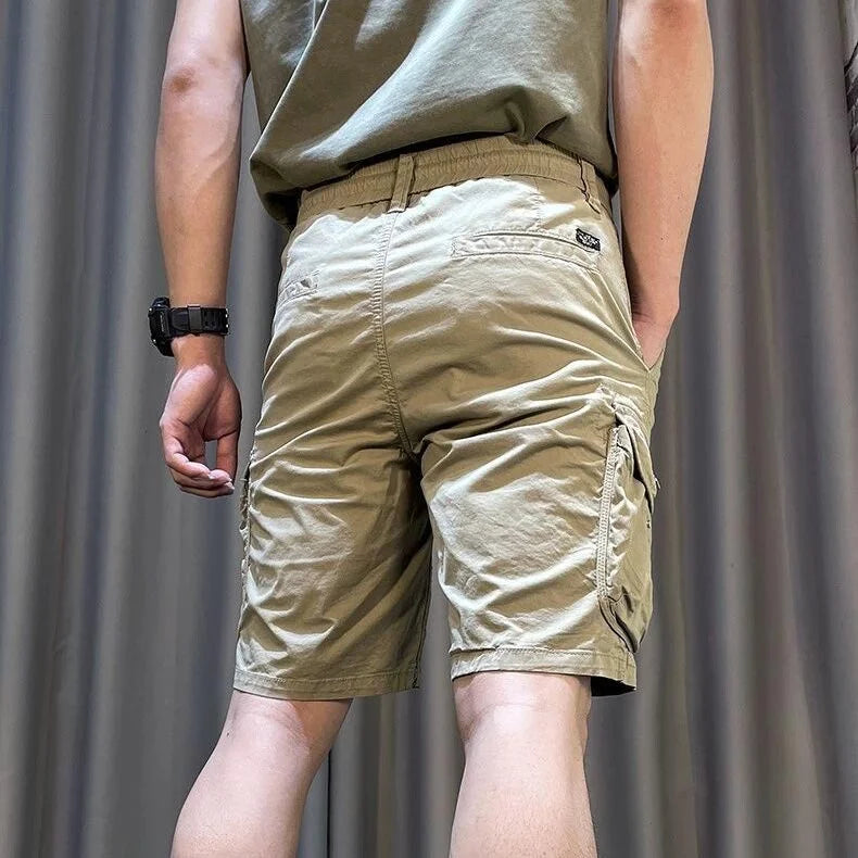 Adventure Ready: Portable Men’s Hiking Style Cargo Shorts 😍🔥