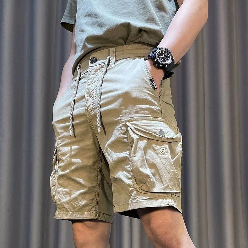 Adventure Ready: Portable Men’s Hiking Style Cargo Shorts 😍🔥